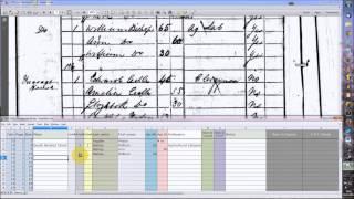 1841 Census Transcription and Error Checking Walkthrough.