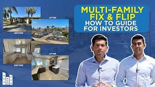 Multi-Family Residential Fix & Flip - Your Guide to HUGE Returns!