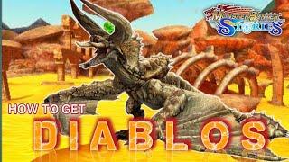 HOW TO GET DIABLOS | MONSTER HUNTER STORIES ANDROID