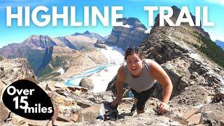 HIGHLINE TRAIL in Glacier National Park to Grinnell Glacier Overlook- BEST Day Hike from Logan Pass
