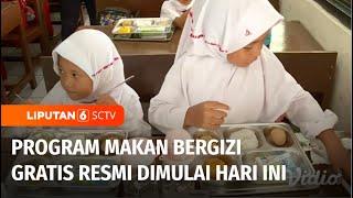 Program Makan Bergizi Gratis Resmi Dimulai Hari Ini, Tersedia 190 Dapur di 26 Provinsi | Liputan 6