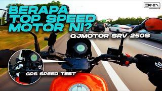 NAH KORANG TANYA BERAPA TOP SPEED DIA KAN? QJ Motor SRV 250 S [4K]