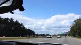 Bugatti Veyron Supersport Pur Blanc Fly by on the highway!