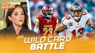 Kay Adams on Upcoming Battle Between Mike Evans vs Marshon Lattimore in Commanders/Bucs WC Matchup