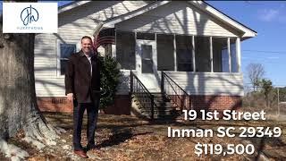 $119,500 - 19 1st Street Inman SC 29349 now for sale with REALTOR by Brian Hurry