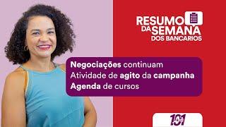 #23 Negociações continuam, atividade de agito da campanha e agenda de cursos