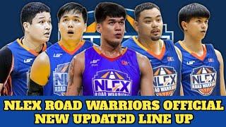 NLEX ROAD WARRIORS OFFICIAL NEW UPDATED LINE UP FOR 2024 PBA 49TH SEASON