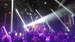 Dimatik in club Mass of Korea. 한국 EDM 일렉 음악 클럽 매스