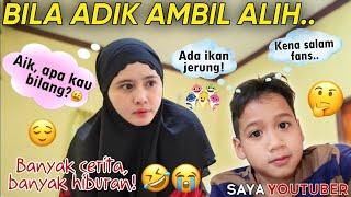 EP40: YOUTUBER BOCIL  | ADIK RYZA AMBIL ALIH SHOOT VLOG