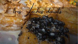 Tres Leches Homemade Donuts #donuts #friedbiscuits #biscuit #easyrecipes