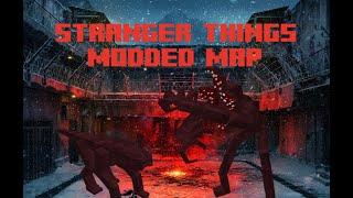 STRANGER THINGS Minecraft Modded Adventure Map Bedrock MCPE Xbox