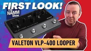 First Look! NEW Valeton VLP-400 Loop Pedal - NAMM 2025