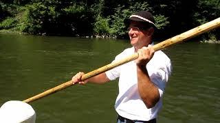 Rafting the Dunajec in southern Poland with John Gora. Good times!