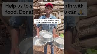 We use 600$ every month for food.please feel free to donate whatever amount you can 