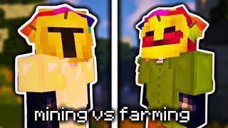 What is the better money making method? Mining vs Farming... (Hypixel Skyblock)