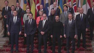 European leaders meet with Zelenskyy in high-stakes, emergency summit on Ukraine