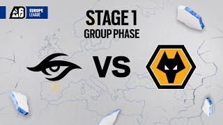 Team Secret vs. Wolves Esports // Europe League Stage 1 - Day 9 // 2024
