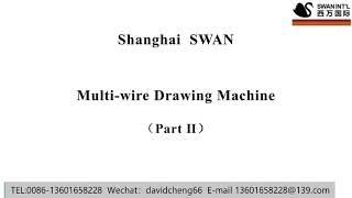 Shanghai SWAN Multi copper wire drawing machine