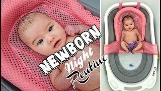 REALISTIC 6 WEEK NEWBORN NIGHT TIME ROUTINE | Plantpowerbaby