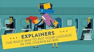 Are You Stowing Your Luggage Correctly on an Airplane? | Explainers | Travel + Leisure