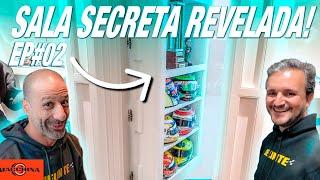 Descobri a sala secreta na casa do Tony Kanaan e olha o que tinha lá dentro! Ep#2