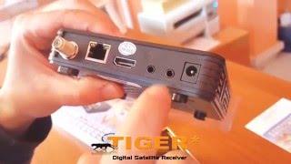 Unboxing and Tutorial Receiver Tiger V500