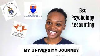 MY UNIVERSITY JOURNEY|From Wits to SMU to UJ| Failures and changing courses|| South African YouTuber