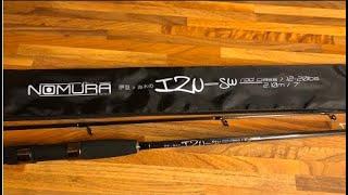 Fishing Tackle Review - Fixed spool ( Spinning ) rod - Nomura IZU SW