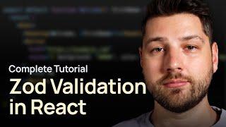 Zod Validation in React (Complete Tutorial)