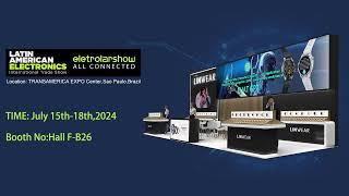 Linwear-Invitation to LATIN AMERICAN ELECTRONICS 2024 Exhibition #linwear #2024