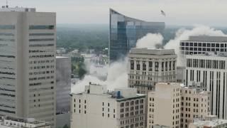 Dominion Energy Building Demolition (Aerial View) | May 30, 2020 - Richmond, VA