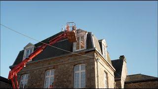 Repairing The Convent Rooftops