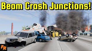 Burnout Style Crash Junctions In BeamNG Drive