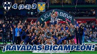 RAYADAS ES BICAMPEÓN GANAN LA GRAN FINAL DE LIGA MX APERTURA 2024 FEMENIL  EN ZONA FUT