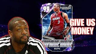 DARK MATTER DWYANE WADE PROPASS HAS NEW SIGS RANT IN NBA2K25 MyTeam!! HUNT 4 GLORY CARD REVIEW