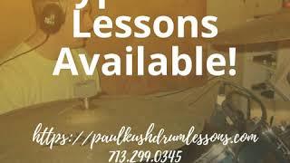 Skype Drum Lessons Available!