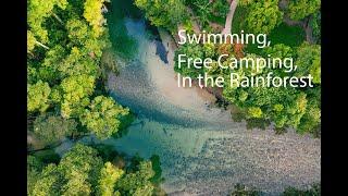 Babinda Boulders, free camping, and freshwater swimming in the rainforest, EP- 31