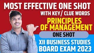 Final Revision Principles of Management | One shot with All Key words. 12th B.st. Board exam 2023.