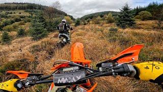 Riding My Modified KTM Up A Ridiculous Hill