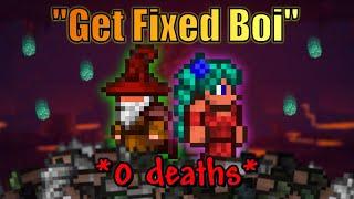 We beat the hardest Terraria seed... without dying