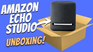 Unboxing Amazon Echo Studio (Charcoal) 