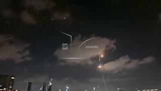 Missiles intercepted over Tel Aviv as Iran-Israel conflict continues to escalate