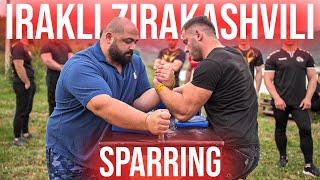 Irakli Zirakashvili Sparring In Georgia-Footage From Arm Fight Factory Camp
