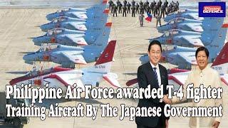 Philippine Air Force awarded T-4 fighter Training Aircraft By The Japanese Government