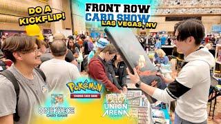 Viva FRONT ROW CARD SHOW, Las Vegas! (Vendor POV/Pokemon TCG/One Piece TCG/Union Arena)
