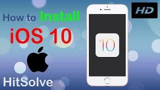 How to Install iOS 10 Beta (No PC/Mac)