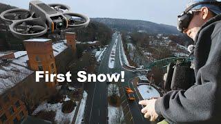 First Snow for The Naugatuck Valley (CT- 2024)!