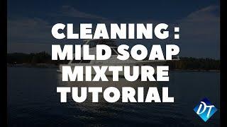 How To Make the Soapy Water Mixture