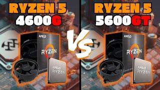 Ryzen 5 4600g vs Ryzen 5 5600gt - Testes na Vega 7 com 16gb de Ram