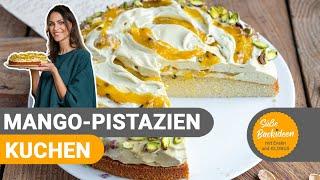 Mango-Pistazien-Kuchen I Süße Backideen mit Evelin und GLOBUS